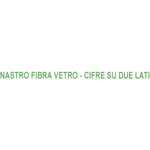 4151FA - ROTELLE METRICHE NASTRO FIBRA DI VETRO - Prod. SCU