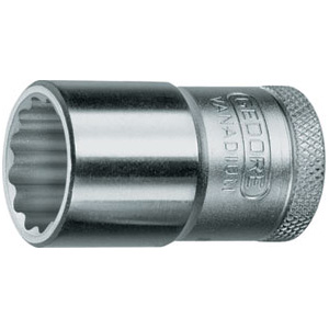 969RB - CHIAVI A BUSSOLA ATTACCO 1/2" DIN 3120-ISO 1174 - Orig. Gedore